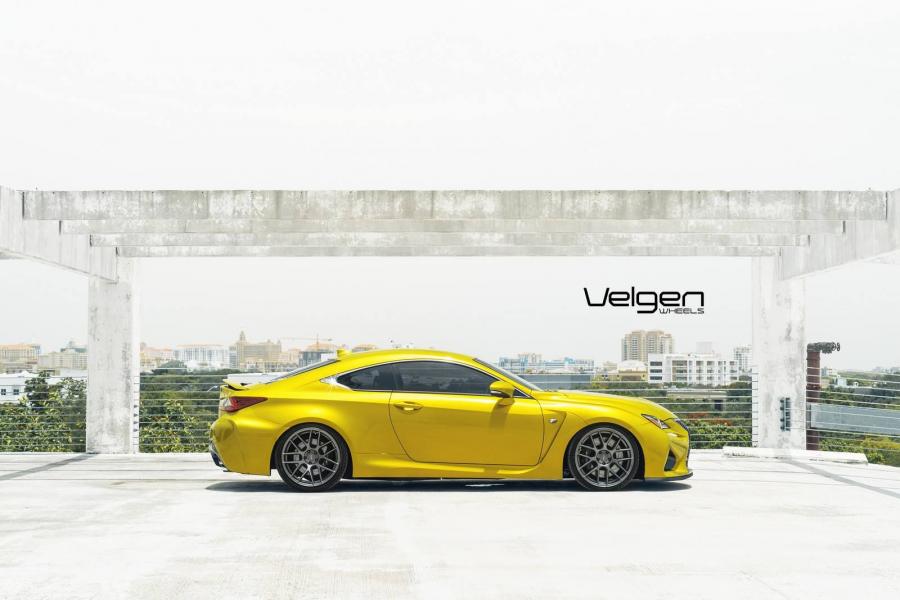  Lexus RC F on Velgen Wheels 2015 года  (фото 11 из 16)